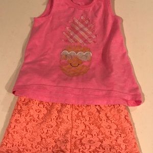Bundle! 1989 Place, 3T Tank Top + Disney 4T Shorts